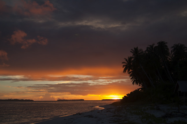 Sunset in Baniak Island