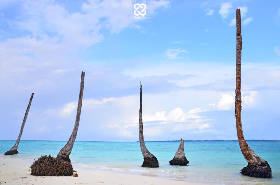 beach on Baniak Island